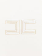 Coperta per neonata Elisabetta Franchi La Mia Bambina bianca con ricamo ENCO0920FF002 0115 ElISABETTA FRANCHI KIDS 