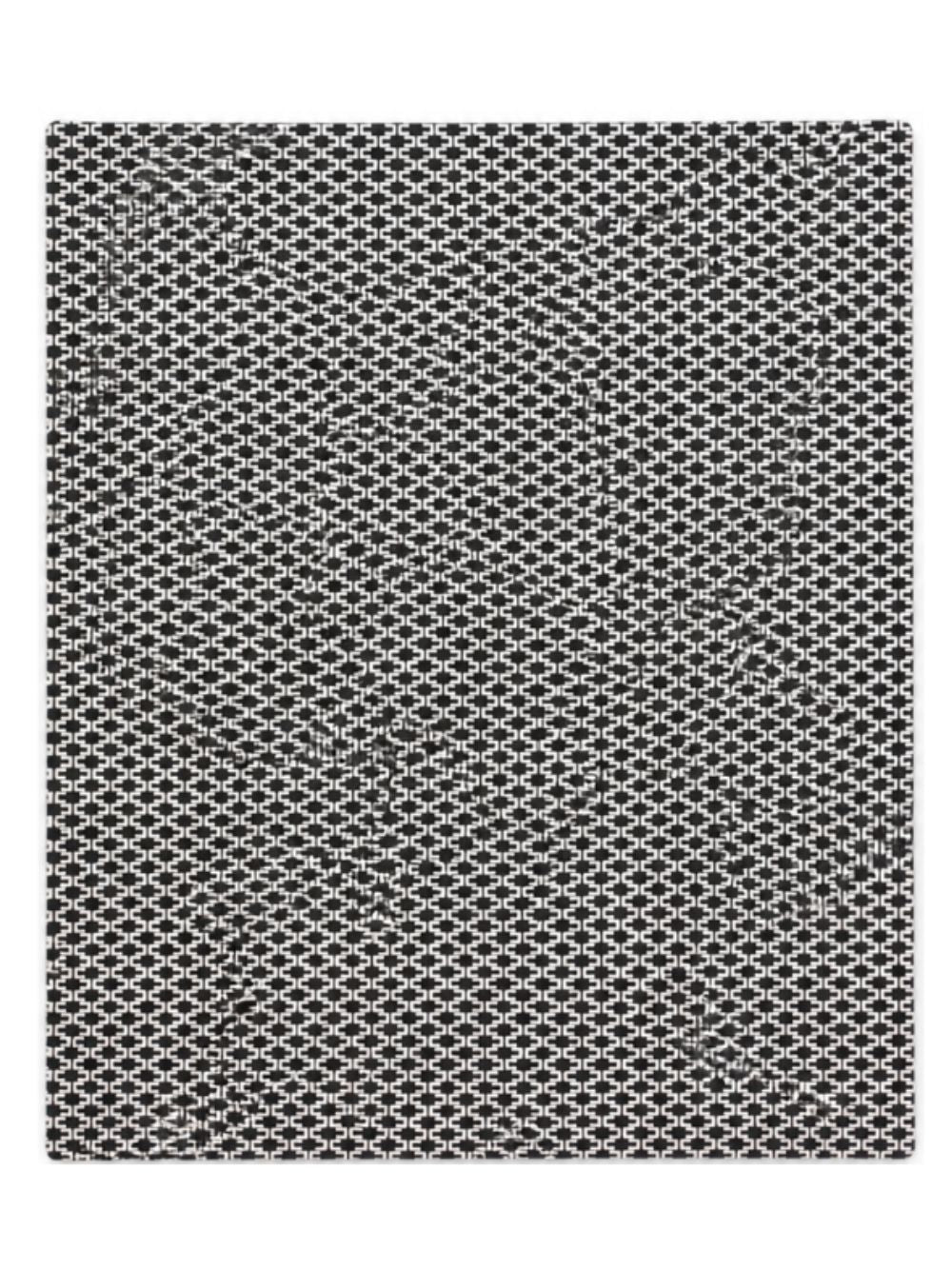 Coperta per bambina Elisabetta Franchi La Mia Bambina bianca e nera con monogramma all-over ENCO0960JF054G D772 ElISABETTA FRANCHI KIDS 