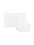Set di biancheria per neonata Elisabetta Franchi La Mia Bambina bianco con logo sul davanti ENLE0210CA270 0195 ElISABETTA FRANCHI KIDS 