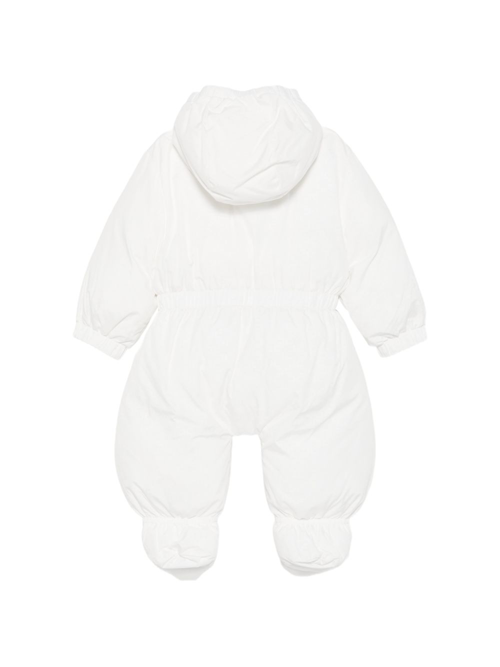 Tutina per neonata Elisabetta Franchi La Mia Bambina bianca con chiusura frontale con abbottonatura ENTT006CNY041 0004 ElISABETTA FRANCHI KIDS 
