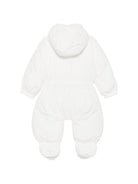 Tutina per neonata Elisabetta Franchi La Mia Bambina bianca con chiusura frontale con abbottonatura ENTT006CNY041 0004 ElISABETTA FRANCHI KIDS 