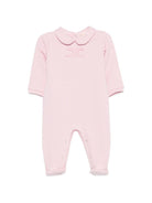 Tutina per neonata Elisabetta Franchi La Mia Bambina rosa con colletto Peter Pan ENTU1620FF002 C070 ElISABETTA FRANCHI KIDS 