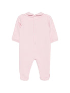 Tutina per neonata Elisabetta Franchi La Mia Bambina rosa con colletto Peter Pan ENTU1620FF002 C070 ElISABETTA FRANCHI KIDS 