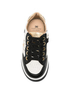 Sneakers per bambina Elisabetta Franchi La Mia Bambina bianche con chiusra laterale con zip F1A9E06511251 A870 ElISABETTA FRANCHI KIDS 
