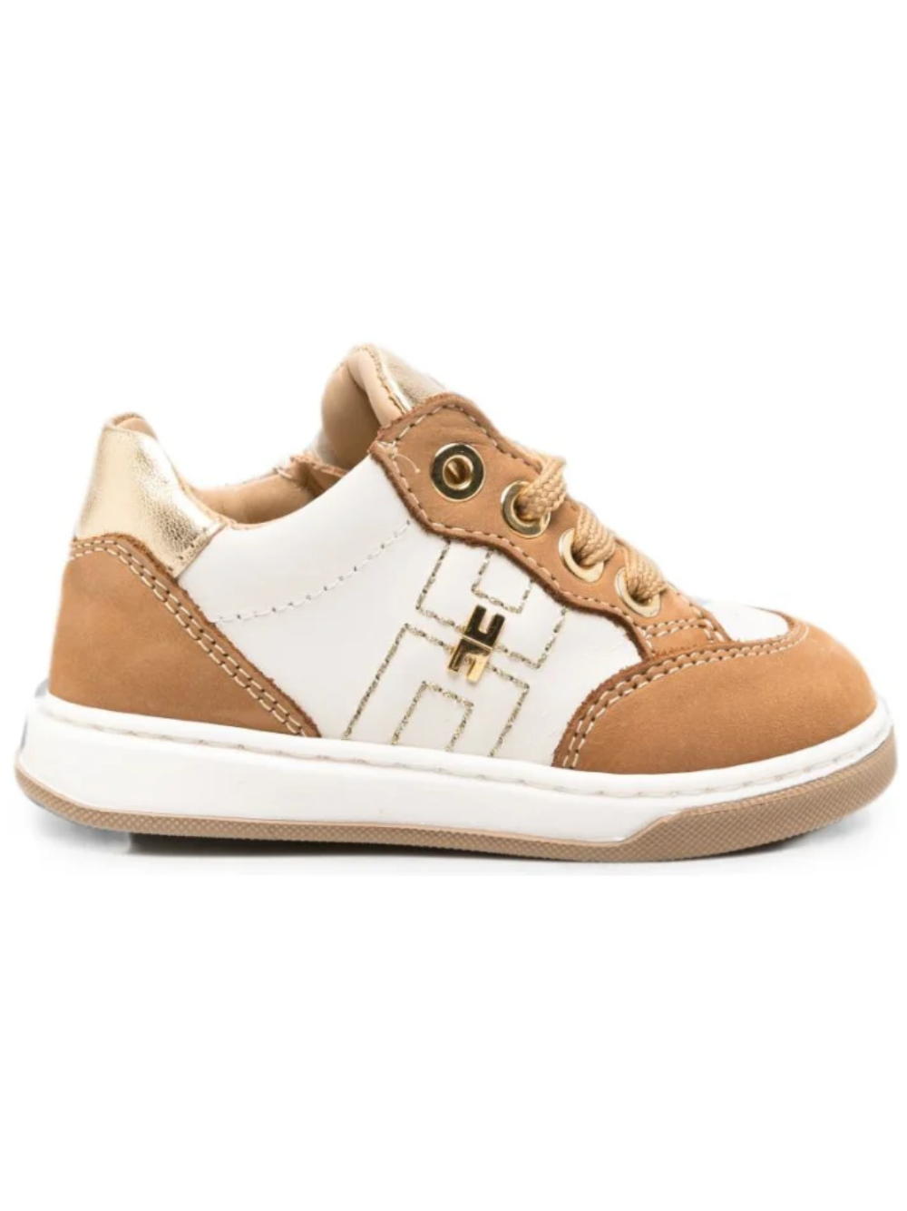 Sneakers per bambina Elisabetta Franchi La Mia Bambina multicolore con placca logo sul lato F1A9E06531321 A871 ElISABETTA FRANCHI KIDS 