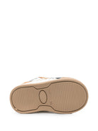 Sneakers per bambina Elisabetta Franchi La Mia Bambina bianche con placca logo sul lato F1A9E06531321 A871 ElISABETTA FRANCHI KIDS 