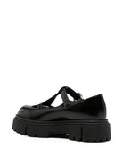 Ballerine per bambina Elisabetta Franchi La Mia Bambina nere con dettagli cut-out F4A4E06481259 999 ElISABETTA FRANCHI KIDS 