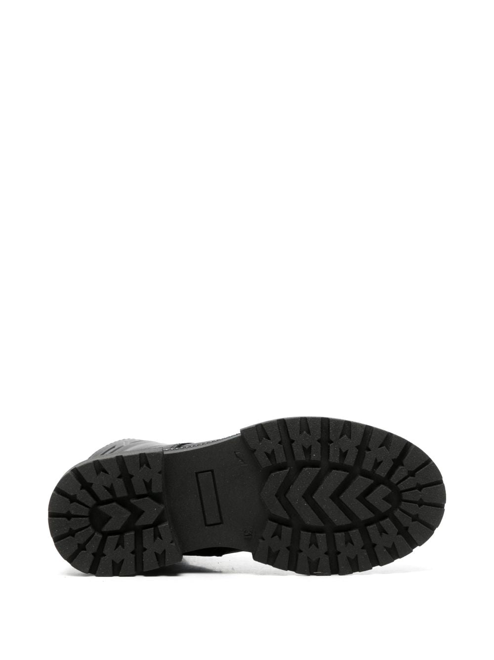 Anfibi stringati per bambina Elisabetta Franchi La Mia Bambina neri con dettagli color oro F4A5E07031251 999 ElISABETTA FRANCHI KIDS 