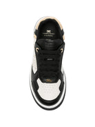 Sneakers per bambina Elisabetta Franchi La Mia Bambina nere con design a inserti F4A9E06711251 A870 ElISABETTA FRANCHI KIDS 