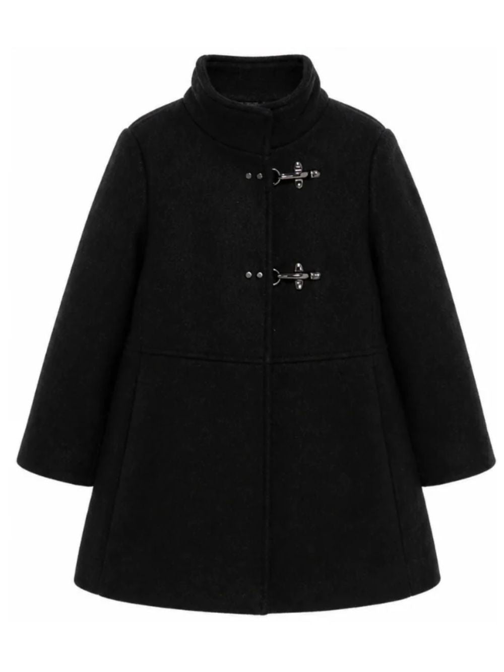 Cappotto per bambino Fay Kids nero con chiusura moschettone FZ2A10 E0259 930 FAY KIDS 