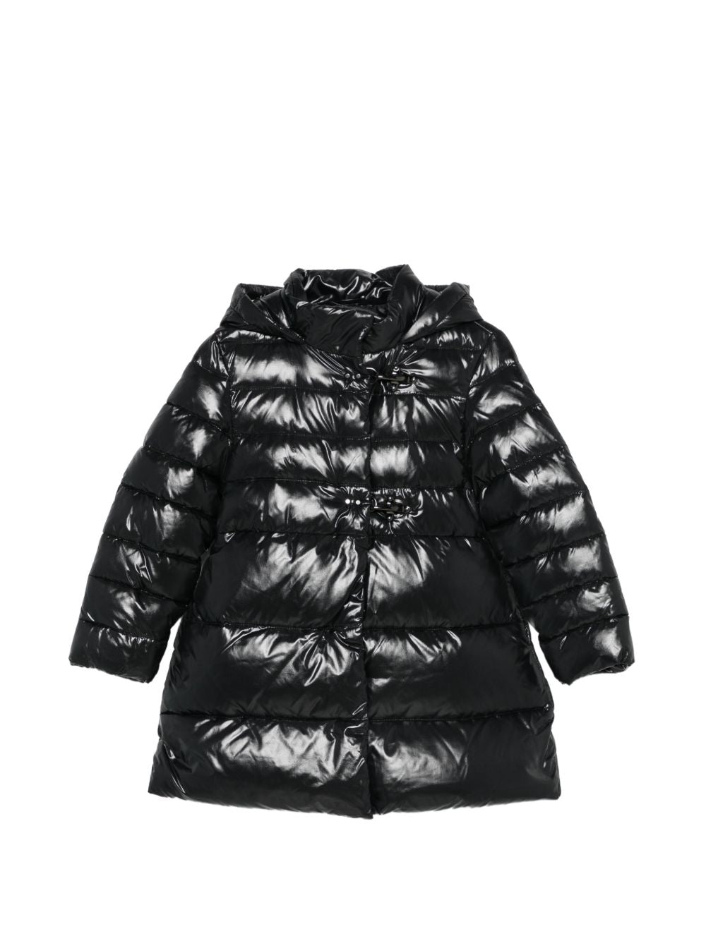 Giubbino per bambina Fay Kids nero con finitura lucida FZ2B10 N0466 930 FAY KIDS 