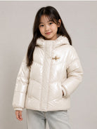 Giubbino per bambina Fay Kids bianco con design trapuntato FZ2B37 N0466 111 FAY KIDS 