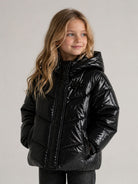 Giubbino per bambina Fay Kids nero con design trapuntato FZ2B37 N0466 930 FAY KIDS 