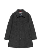Cappotto per bambino Fay Kids grigio con chiusura frontale con bottoni FZ2H00 E0261 8A0 FAY KIDS 