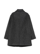 Cappotto per bambino Fay Kids grigio con chiusura frontale con bottoni FZ2H00 E0261 8A0 FAY KIDS 
