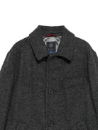 Cappotto per bambino Fay Kids grigio con chiusura frontale con bottoni FZ2H00 E0261 8A0 FAY KIDS 