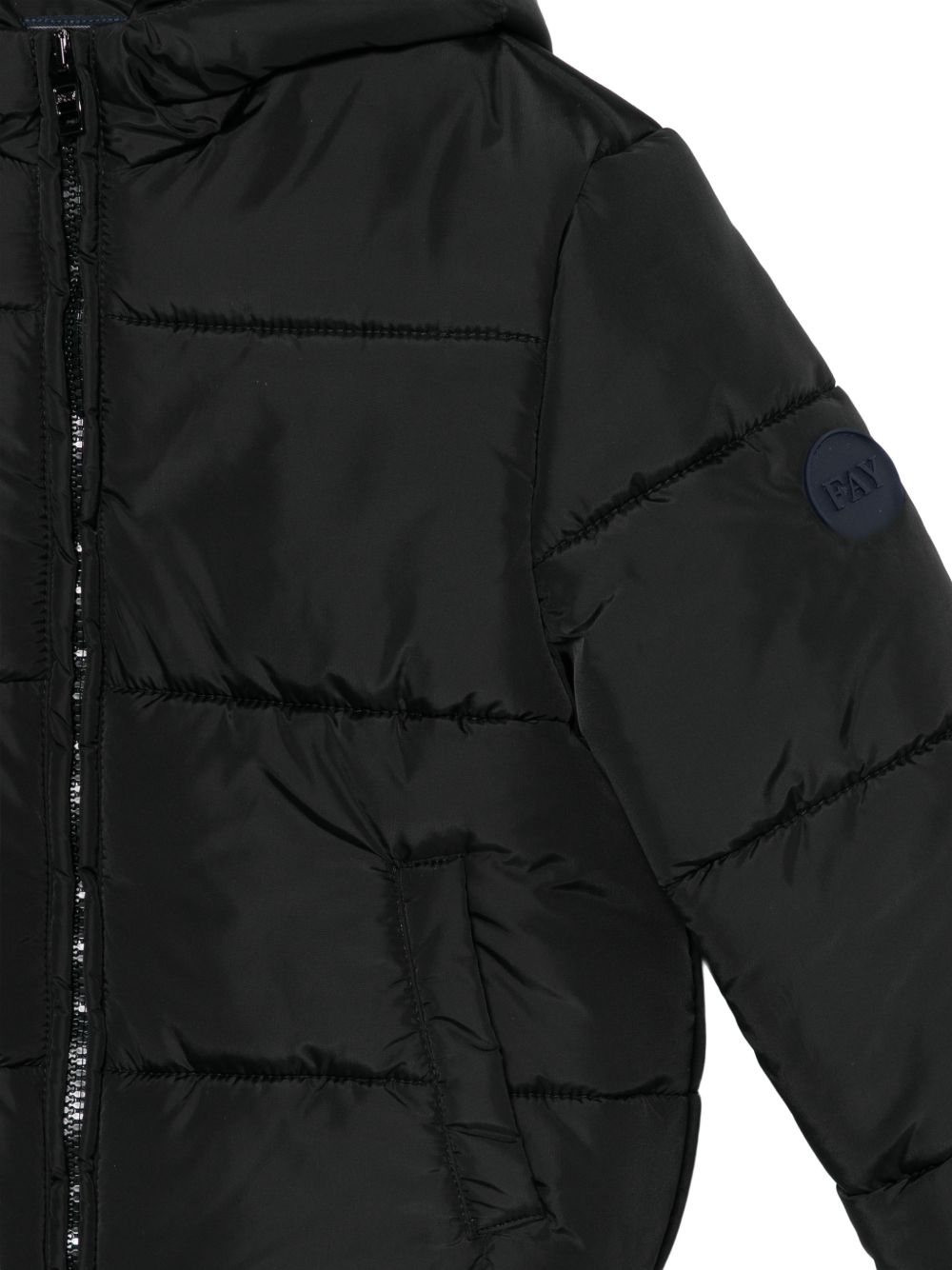 Giubbino per bambino Fay Kids nero con design imbottito FZ2H57 N0397 930NE FAY KIDS 