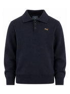 Maglione per bambino Fay Kids blu con colletto stile polo FZ9H20 W0012 621 FAY KIDS 