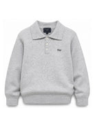 Maglione per bambino Fay Kids grigio con colletto stile polo FZ9H20 W0033 805 FAY KIDS 