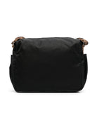 Borsa fasciatoio per neonati Fendi Kids nera con logo sul davanti 7VB014 AI9U F05U0 FENDI KIDS 