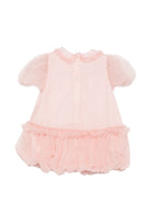 Abito per neonata Fendi Kids rosa con balze in tulle BFB627 AEXX F1UL9 FENDI KIDS 