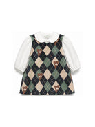Abito per neonata Fendi Kids multicolore con stampa grafica Orsetti BFB641 AJJW F1PNJ FENDI KIDS 