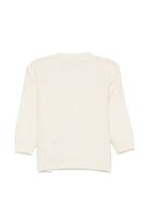 Maglione per neonati Fendi Kids bianco con dettagli traforati BFG108 AJ8Y F0WC4 FENDI KIDS 