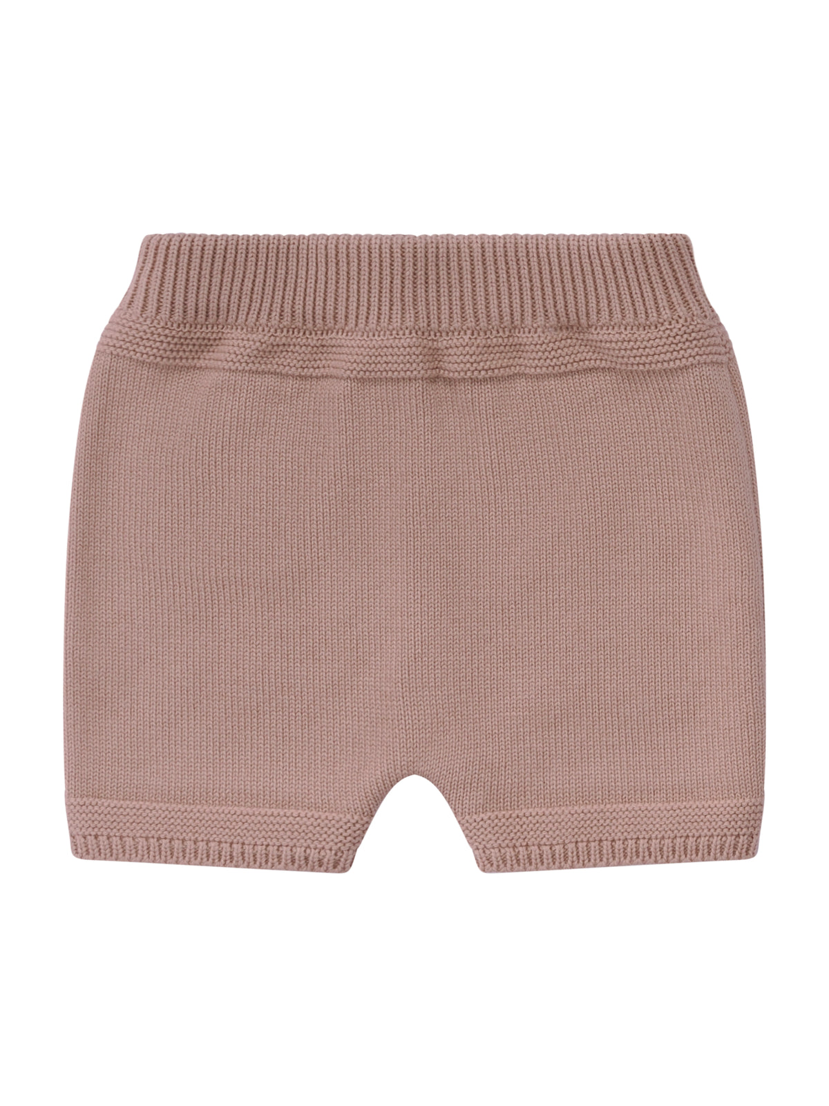 Shorts per neonati Fendi Kids beige con ricamo orsetto sul davanti BUG212 AVVZ F0QU5 FENDI KIDS 