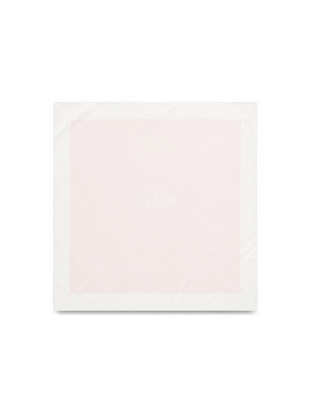 Coperta per neonata Fendi Kids rosa con logo sul davanti BUJ340 8RA F0C11 FENDI KIDS 