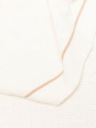 Coperta per neonati Fendi Kids bianca con dettagli traforati BUJ349 AJ8T F0J0J FENDI KIDS 