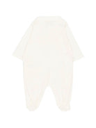 Set tutina, berretto e bavaglino per neonati Fendi Kids bianco con stampa orsetto BUK167 ST8 F0TU9 FENDI KIDS 