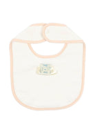 Set tutina, berretto e bavaglino per neonati Fendi Kids bianco con stampa orsetto BUK167 ST8 F0TU9 FENDI KIDS 