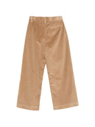 Pantaloni per bambina Fendi Kids marrone con borsetta applicata JFF409 AY8T F0QU5 FENDI KIDS 