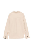 Camicia per bambino Fendi Kids beige con motivo FF JMA355 AS5Y F1P2N FENDI KIDS 