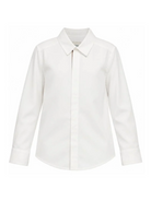 Camicia per bambino Fendi Kids bianco con colletto classico JMC186 AIXS F0TU9 FENDI KIDS 