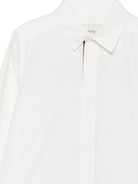 Camicia per bambino Fendi Kids bianco con colletto classico JMC186 AIXS F0TU9 FENDI KIDS 