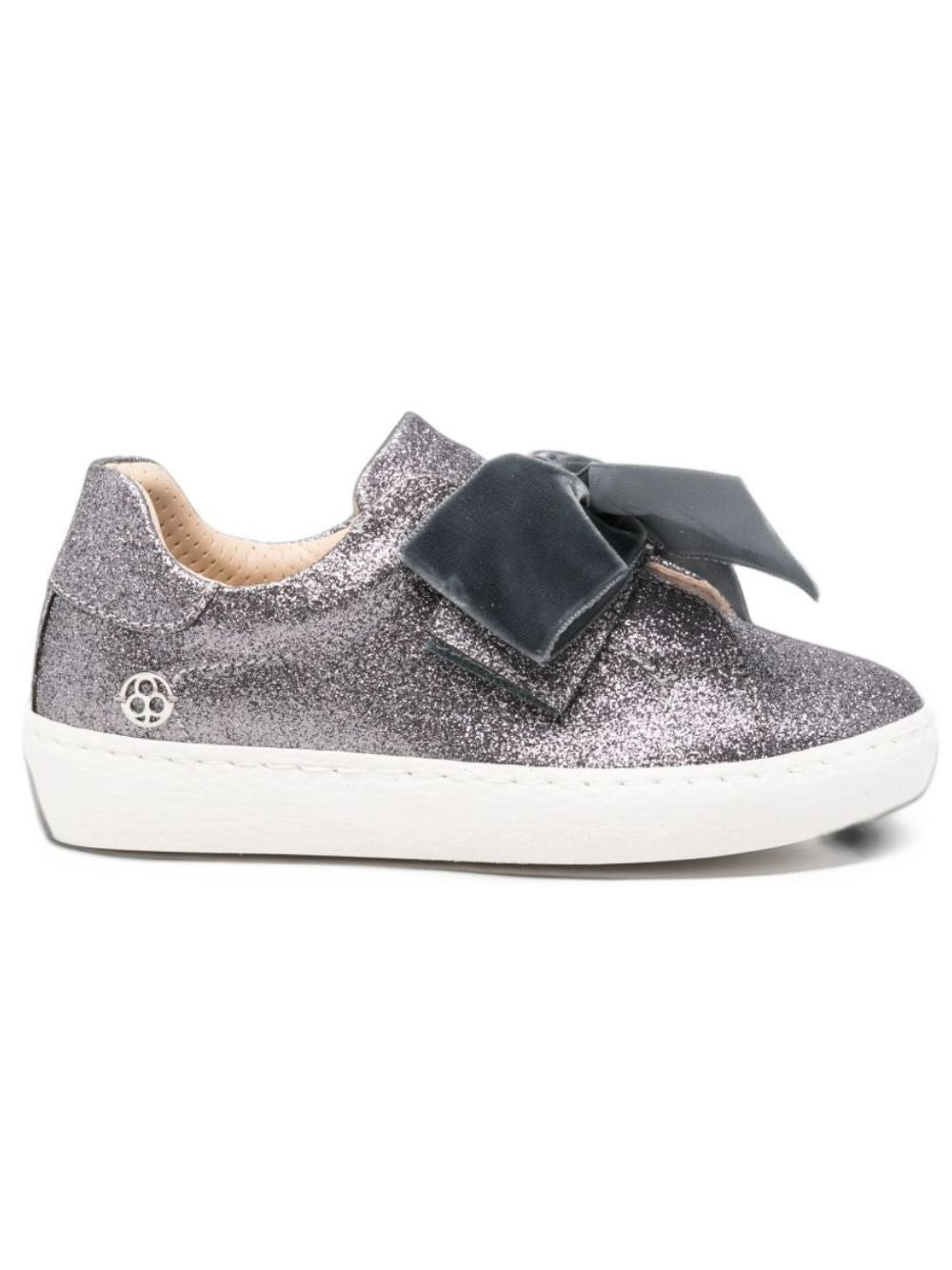 Sneakers per bambina Florens Kids grigie con dettaglio fiocco in velluto E1910 24T GRIGIO FLORENS KIDS 
