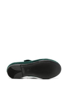 Ballerine per bambina Florens Kids verde con strappo F2006 20Q VERDE FLORENS KIDS 