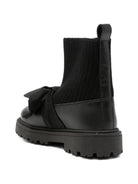 Stivali per bambina Florens Kids neri con fiocco sul davanti F2736 2/2 NERO FLORENS KIDS 