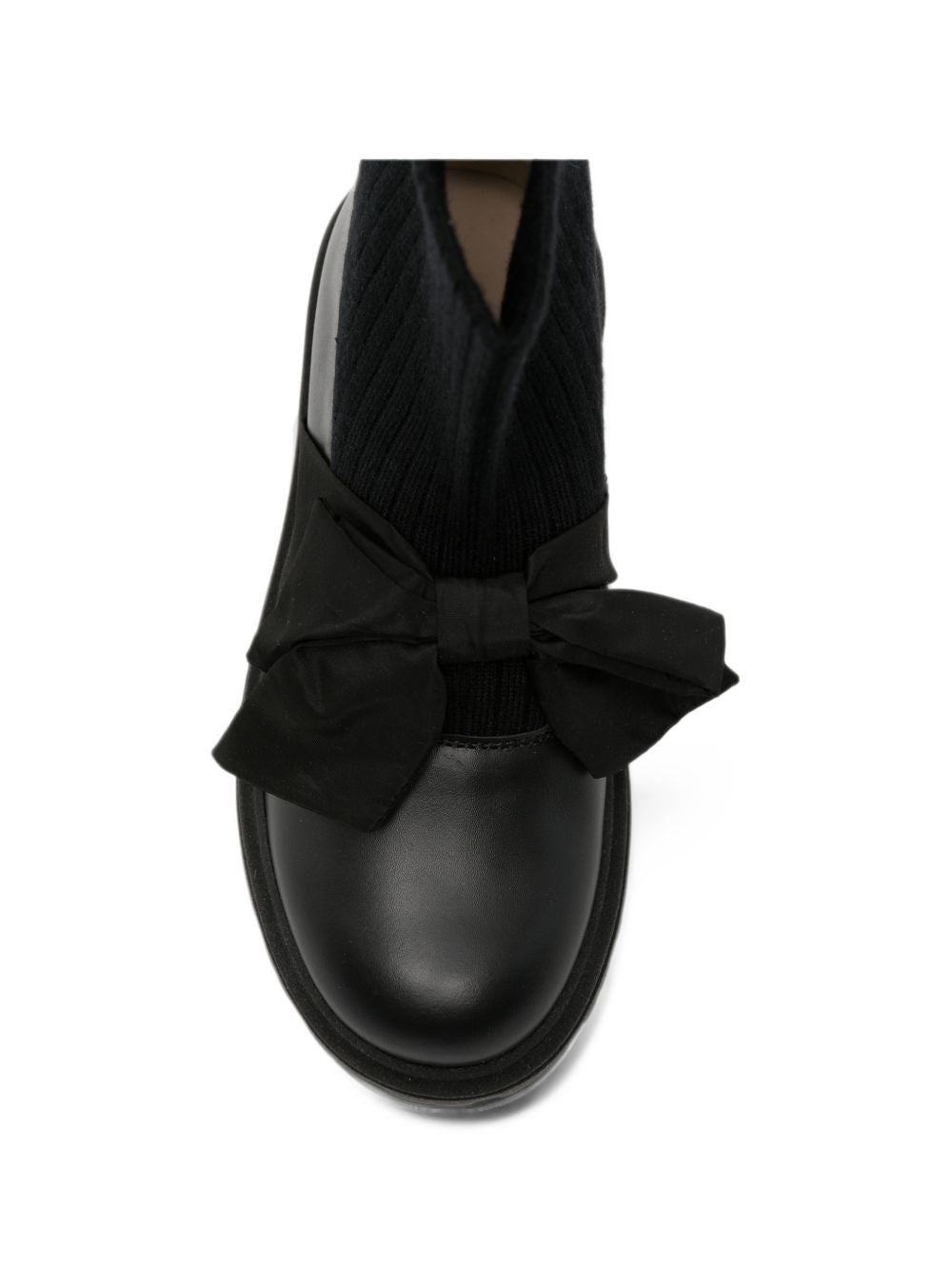 Stivali per bambina Florens Kids neri con fiocco sul davanti F2736 2/2 NERO FLORENS KIDS 