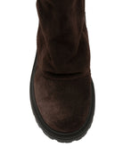 Stivali per bambina Florens Kids marrone scuro con pelle scamosciata F2740 16H T.MORO FLORENS KIDS 