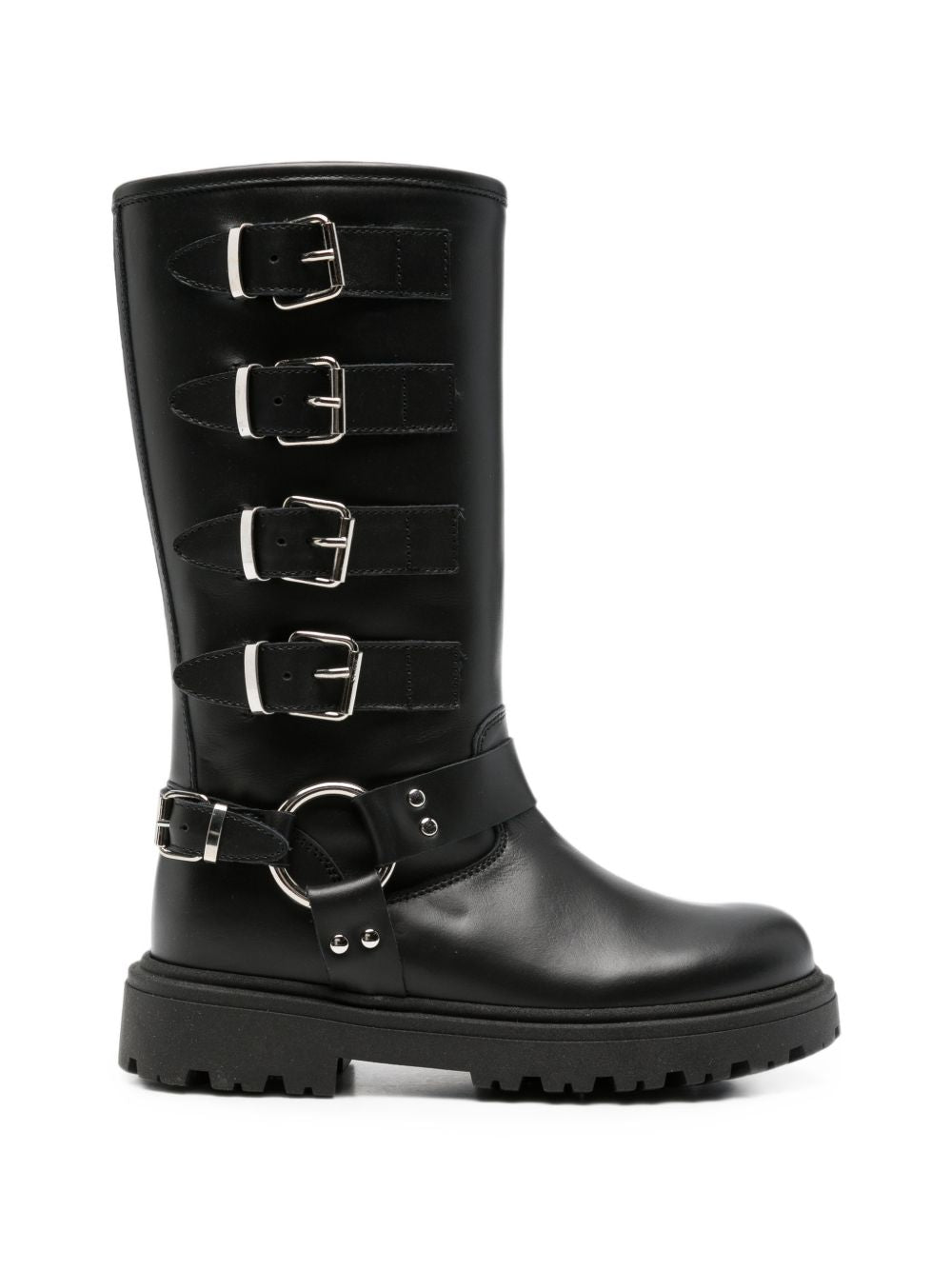 Stivali per bambina Florens Kids neri con chiusura con fibbie F2744 12V NERO FLORENS KIDS 
