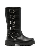 Stivali per bambina Florens Kids neri con chiusura con fibbie F2744 12V NERO FLORENS KIDS 