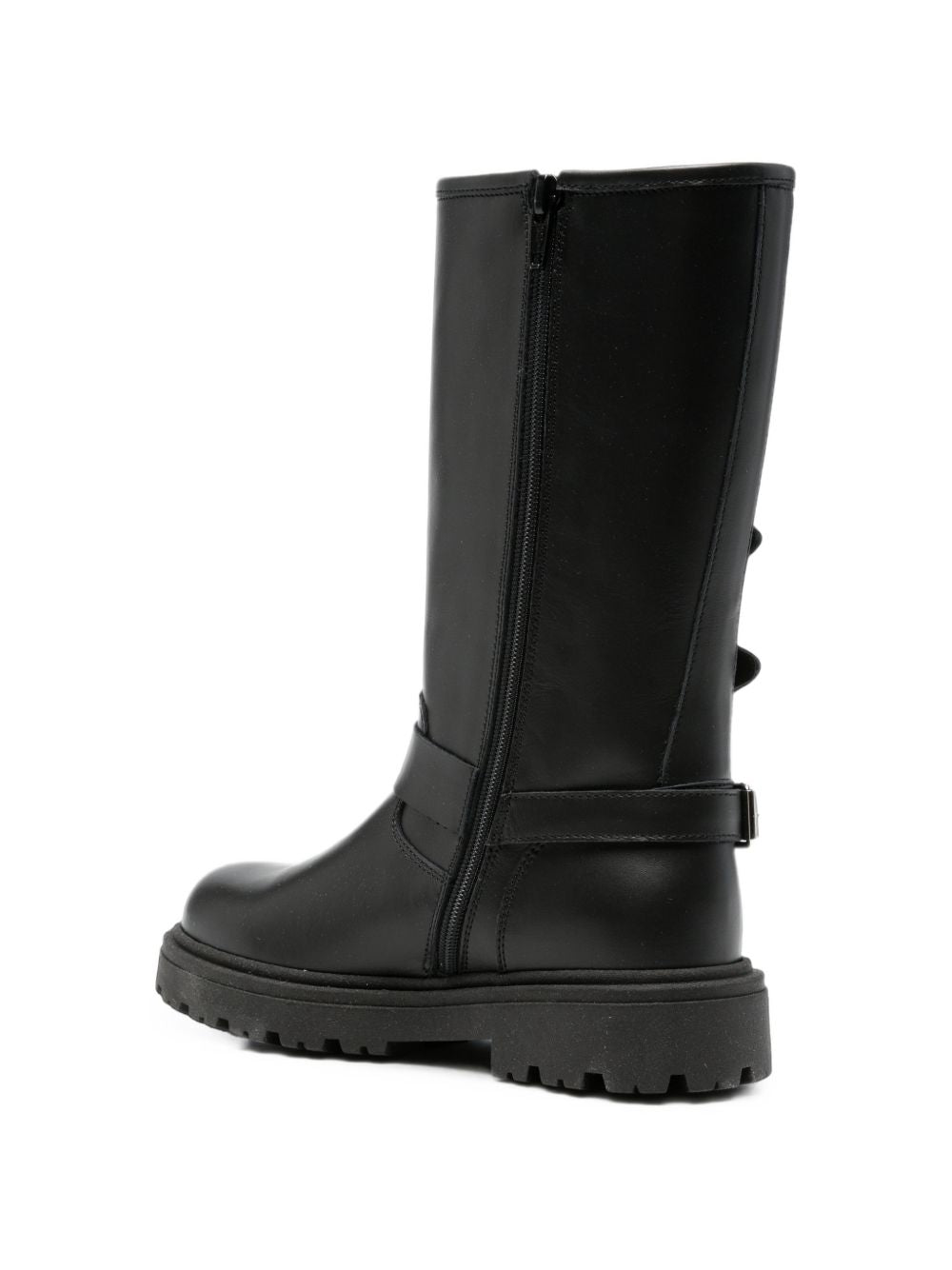 Stivali per bambina Florens Kids neri con chiusura con fibbie F2744 12V NERO FLORENS KIDS 