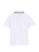 Polo per bambino Givenchy Kids bianca a maniche corte con logo H31278 10P GIVENCHY KIDS 