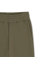 Pantatuta per bambino Givenchy Kids verde cachi con logo ricamato H31279 653 GIVENCHY KIDS 