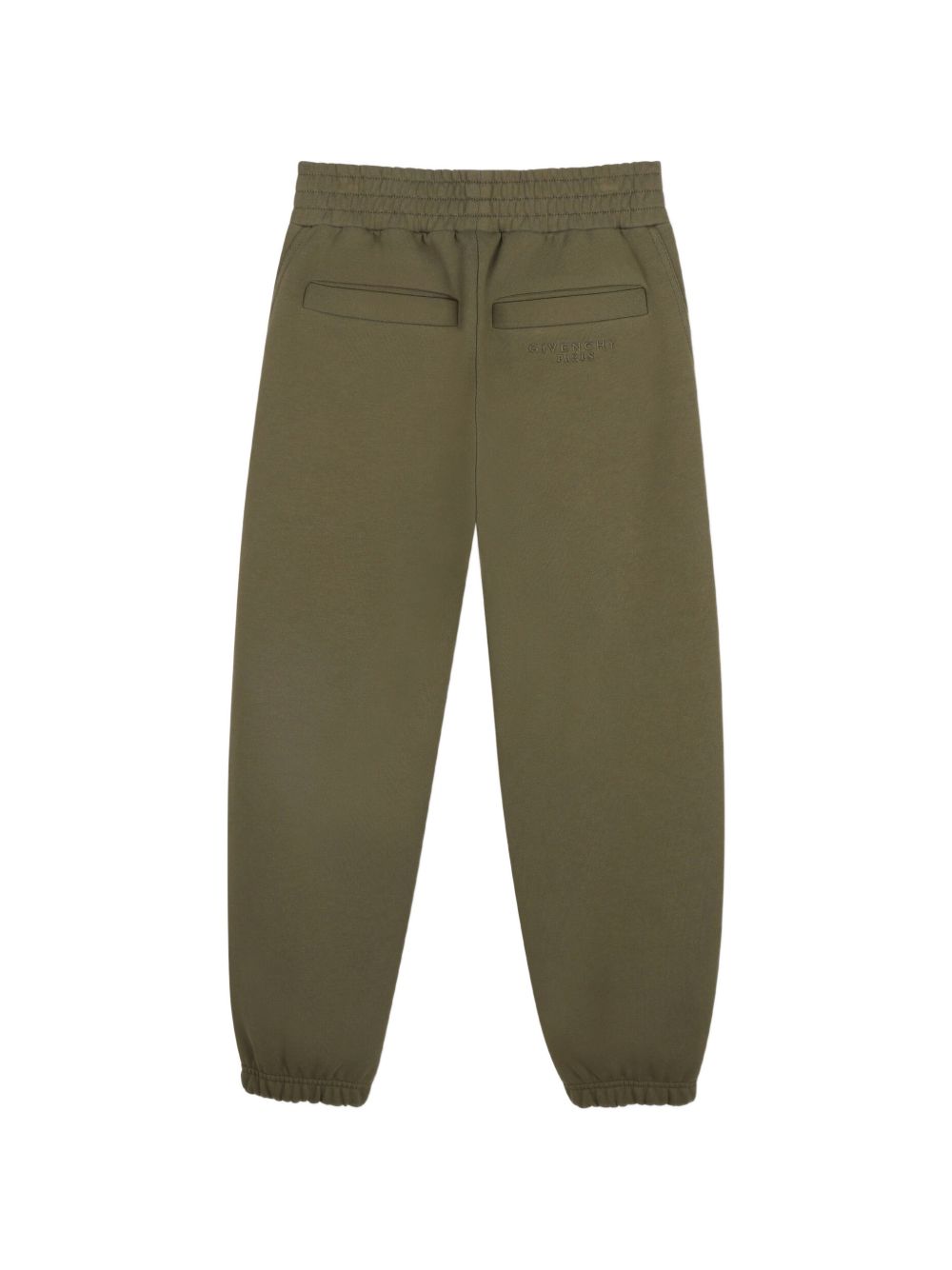 Pantatuta per bambino Givenchy Kids verde cachi con logo ricamato H31279 653 GIVENCHY KIDS 