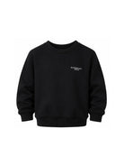 Felpa per bambino Givenchy Kids nera con stampa logo sul petto H31282 09B GIVENCHY KIDS 