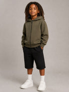Pantaloni sportivi per bambino Givenchy Kids neri con stampa logo sul retro H31284 09B GIVENCHY KIDS 