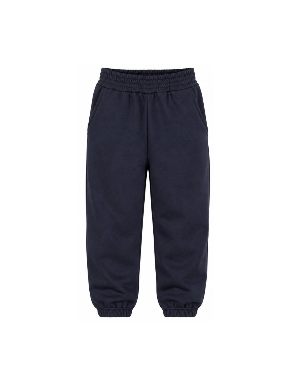 Pantaloni per bambino Givenchy Kids blu con logo sul retro H31284 853 GIVENCHY KIDS 